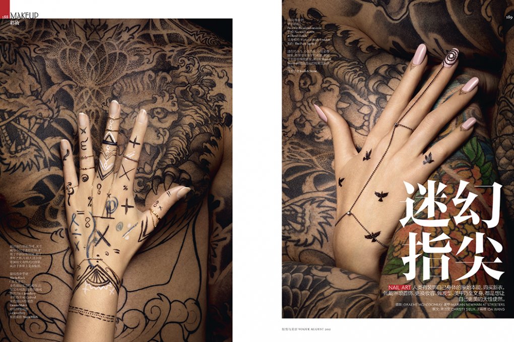 Vogue China Tattoo blog Pic